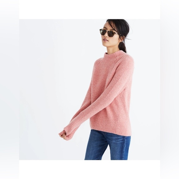 Madewell Northfield Mockneck Sweater H3339 - Picture 1 of 5